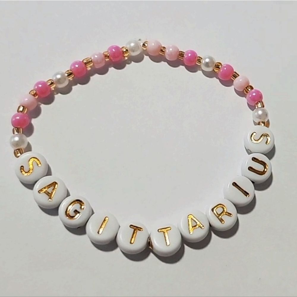 Custom Sagittarius Bracelet
